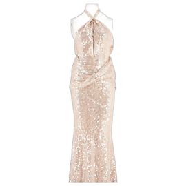 For Love & Lemons Maxikleid Beige