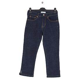 Jeans Victoria Beckham in denim grezzo blu