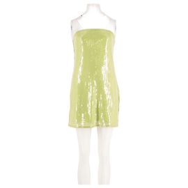 Kurzes grünes Kleid von Abercrombie & Fitch