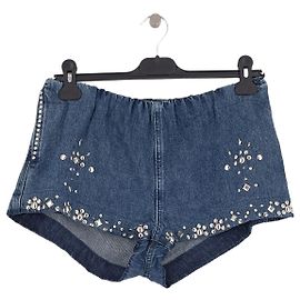 Autre Marque HAYLEY MENZIES Denim Shorts Blau