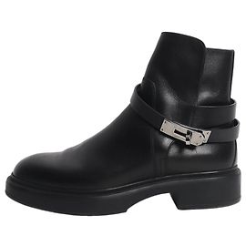 Hermès Botines Jeff negros - talla EU 37.5