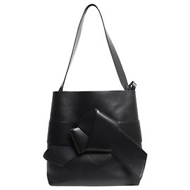 Acne Bolso shopper con nudo Musubi negro