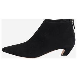 Autre Marque  Stiefeletten aus schwarzem Wildleder - Größe EU 38.5
