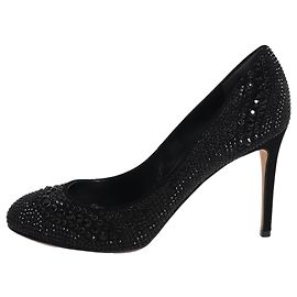 Gucci Tacchi con diamanti neri - taglia EU 39
