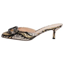 Gucci Jacquard-Absatzschuhe mehrfarbig - size EU 39