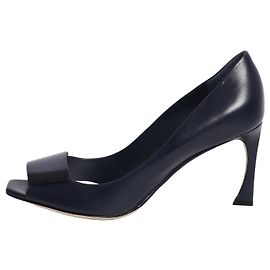 Autre Marque Décolleté peep toe declinaison Navy - size EU 39 (UK 6)