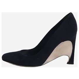 Autre Marque Optique navy Keilabsatz-Pumps - Größe EU 38.5