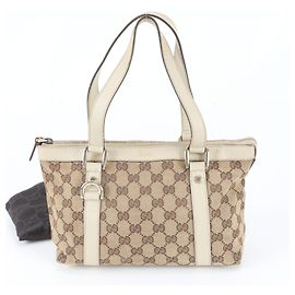 Borsa Tote Gucci GG Canvas Leather