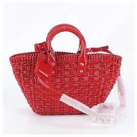 Borsa Balenciaga Bistro XS Basket in pelle