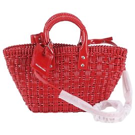 Balenciaga Bistro XS Basket Lederhandtasche