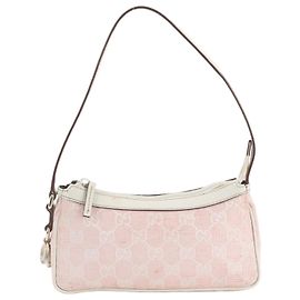 Borsa a tracolla Gucci GG Canvas Leather