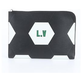 Louis Vuitton 2018 FIFA World Cup Limited Edition Epi Pochette Jour GM Leather Clutch Bag for Men