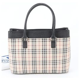 Sac cabas en cuir Burberry Nova Check