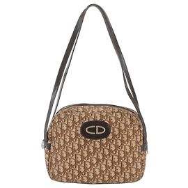Borsa Tote Christian Dior Trotter in pelle