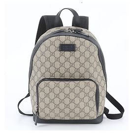 Gucci GG Supreme Leather Backpack