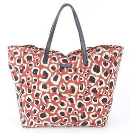 Sac cabas Gucci en cuir animalier imprimé léopard
