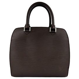 Bolsa Louis Vuitton Pont Neuf em couro Epi