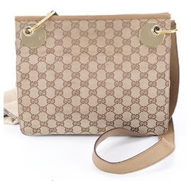 Sac à épaule Gucci GG Canvas Eclipse en cuir