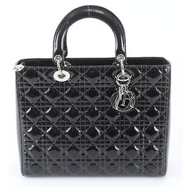 Christian Dior Cannage Lady Large Leder Tote Bag