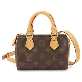 Louis Vuitton Nano Speedy Monogram Handtasche