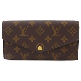 Louis Vuitton Monogram Portefeuille Sarah Bi-fold Long Wallet