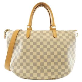 Bolsa de Ombro Louis Vuitton Damier Azur Riviera MM