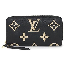 Carteira Zippy Louis Vuitton Bicolor Monogram Empreinte