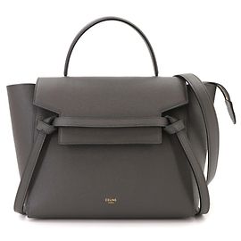 Céline Borsa a mano Celine in pelle grigia