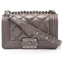 Bolso de hombro Chanel Boy Small
