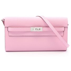 Hermès Borsa a tracolla Hermes Kelly To Go Mauve Sylvestre