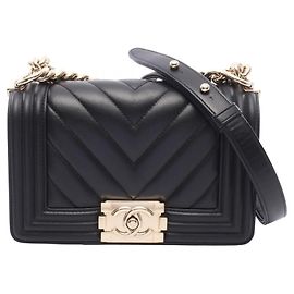 Sac à épaule Chanel Boy Small