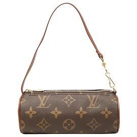 Louis Vuitton Brown Monogram Papillon Pochette