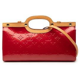 Louis Vuitton Red Monogram Vernis Roxbury Drive