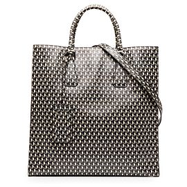 Bolso Tote Prada de piel Saffiano Stampato negro