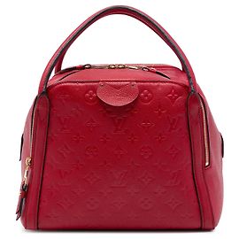 Louis Vuitton Red Monogram Empreinte Marais MM
