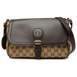 Gucci Beige GG Canvas Sukey Crossbody