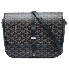 Goyard Black Goyardine Belvedere II MM