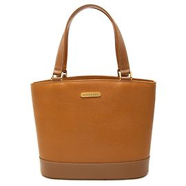 Tote Burberry in pelle marrone