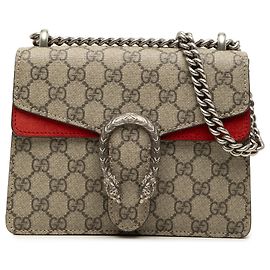 Gucci Beige Small GG Supreme Dionysus Crossbody