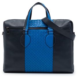Borsetta Bottega Veneta Black Bicolor Nappa Intrecciato