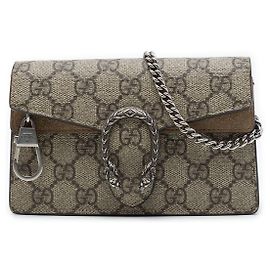 Gucci Beige Mini GG Supreme Dionysus Crossbody