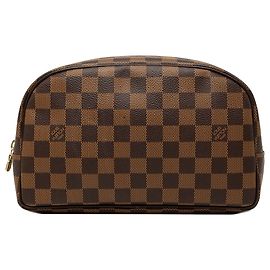 Louis Vuitton Brown Damier Ebene Trousse Toilette 25