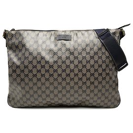 Gucci Beige GG Crystal Crossbody