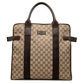 Tote Gucci em lona GG bege