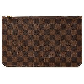 Bolso Louis Vuitton Brown Damier Ebene Neverfull MM
