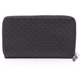 Gucci Microguccissima Round Long Wallet
