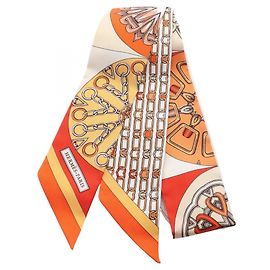Hermès Pañuelo de seda Hermes Twilly Kaleidoscope Effect