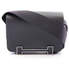 Hermès Hermes HERMES Geta Blue Nuit Shoulder Bag