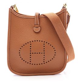 Hermès Bolsa de ombro Hermes Evelyne TPM Amazon Gold