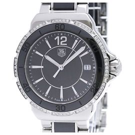 TAG HEUER Formula 1 Diamond Steel Quartz Damenuhr WAH1212